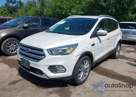 2017 Ford Escape Titanium from USA, damaged, VIN 1FMCU0JD3HUA80168